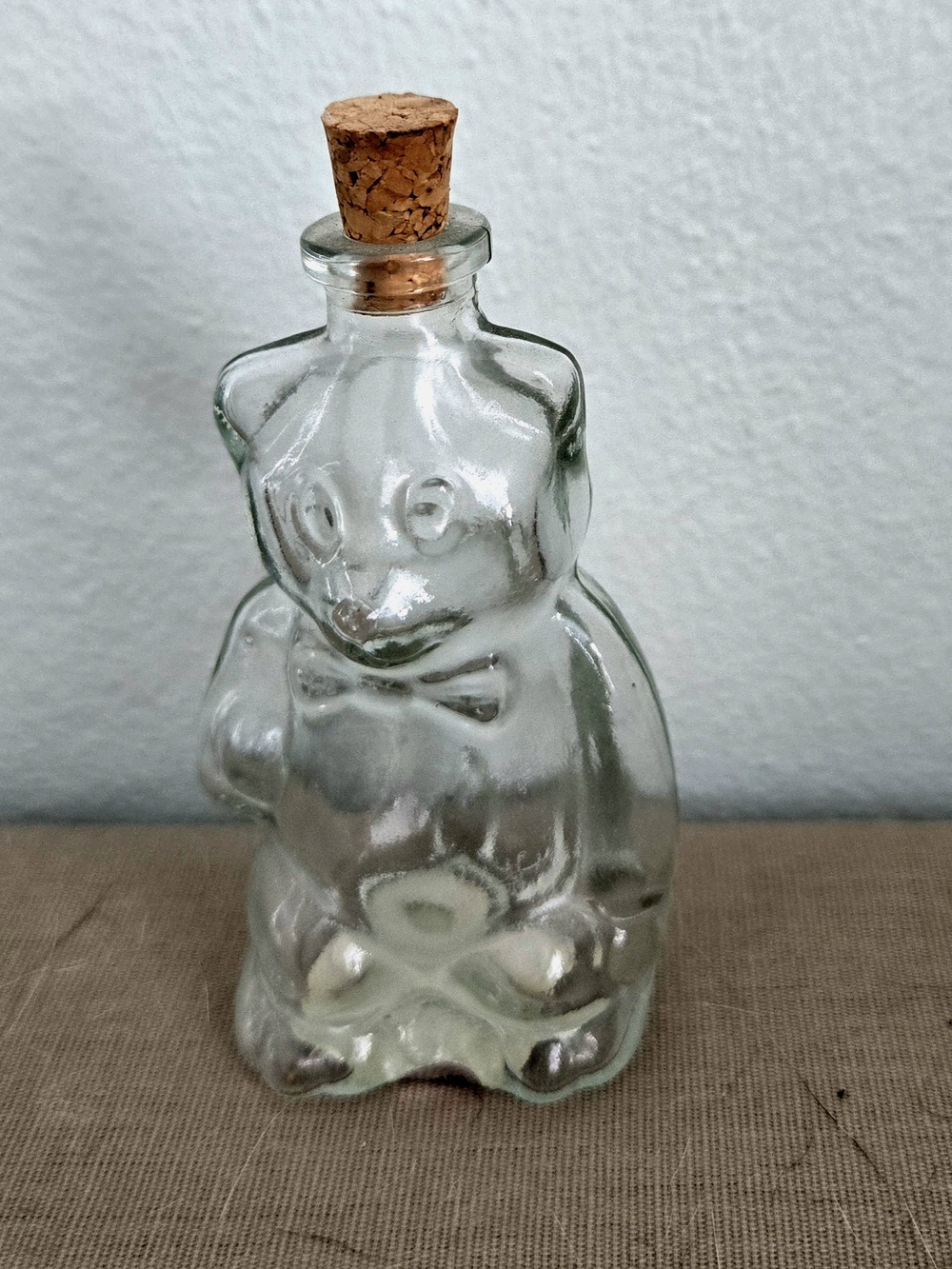 Vidrio Natural Recycled Glass Bear Bottle